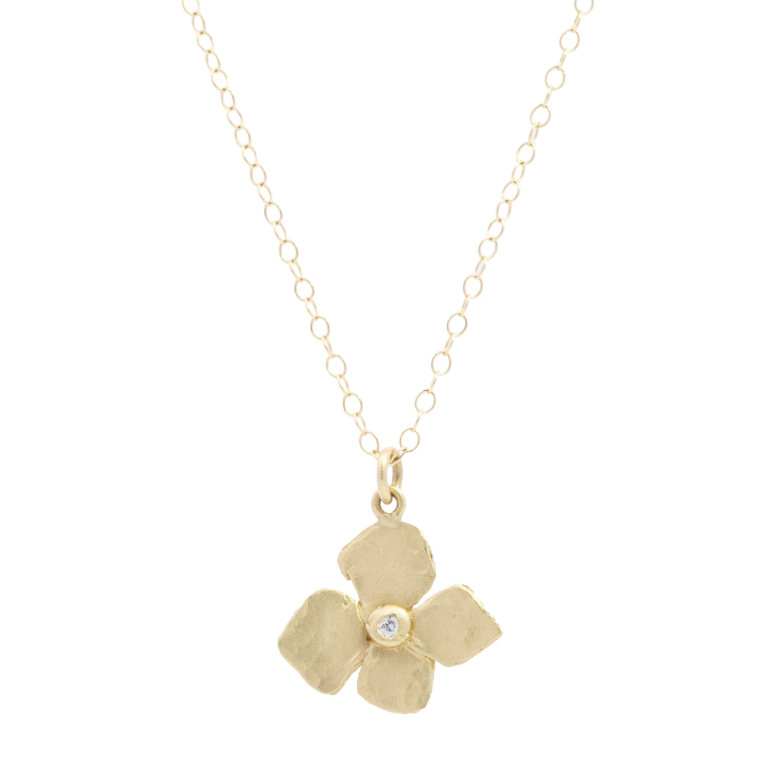 Large Hydrangea Necklace