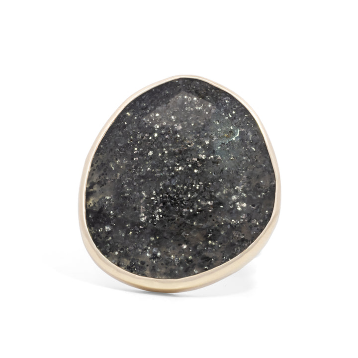 Graphite in Quartz Ring