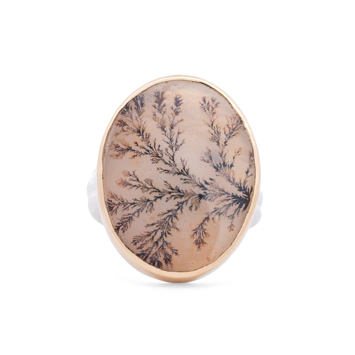 Dendritic Agate Ring