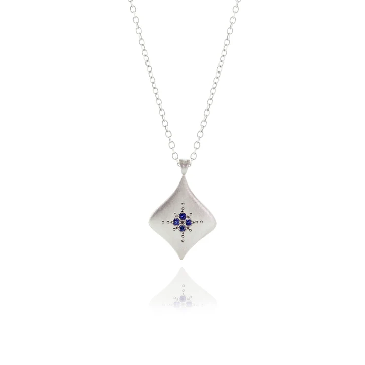 Silver Night Pendant Necklace