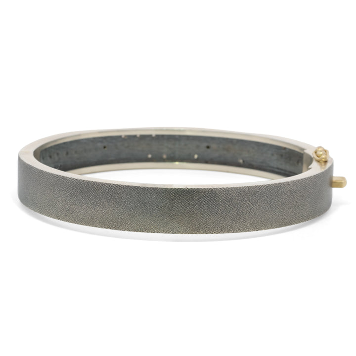 Trunk Show 8 mm Adam Triple Black & White Diamond Bracelet