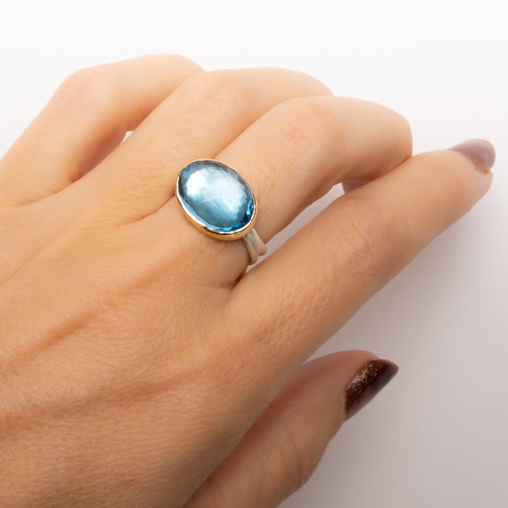 London Blue Topaz Ring