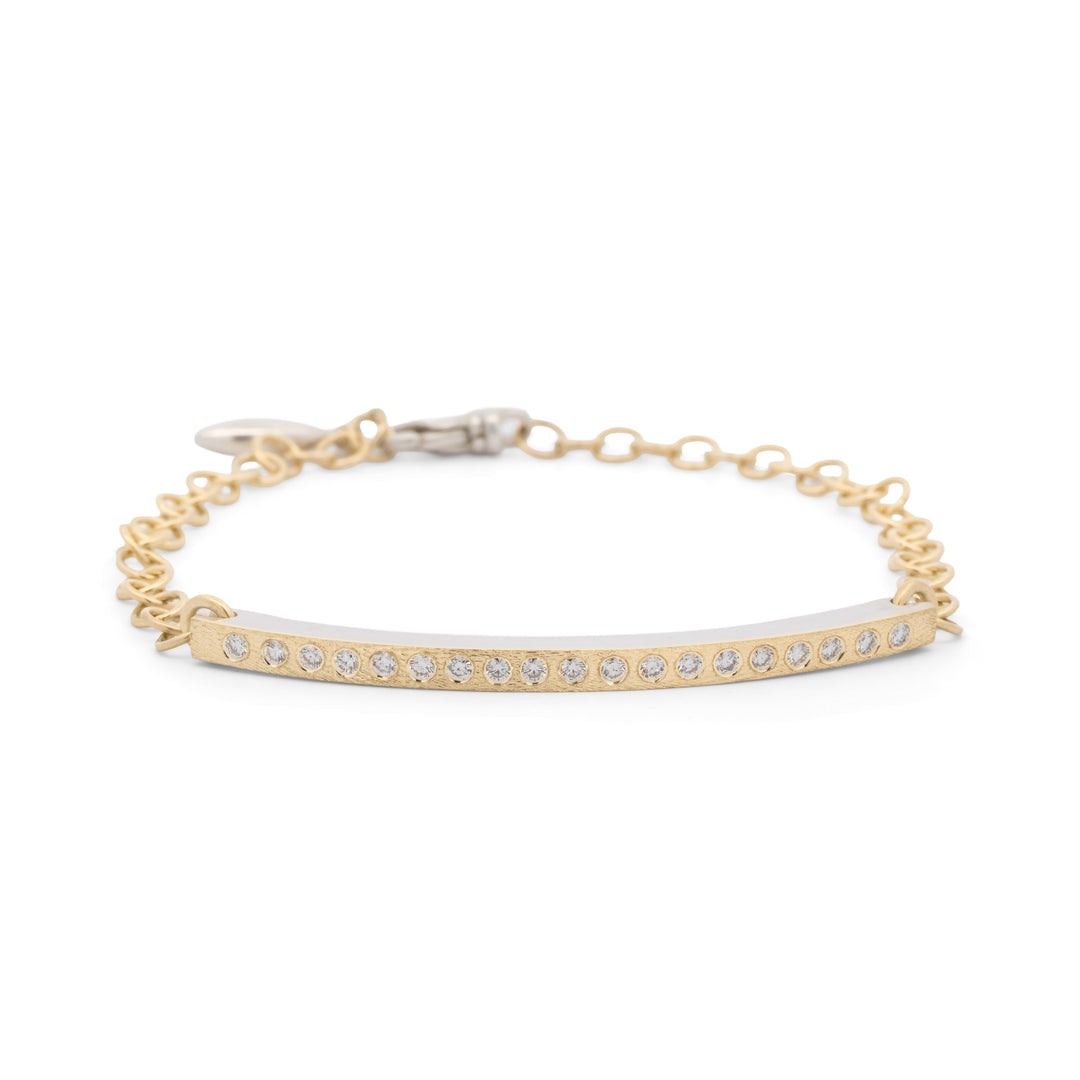 Diana Small I.D. Silver Bracelet