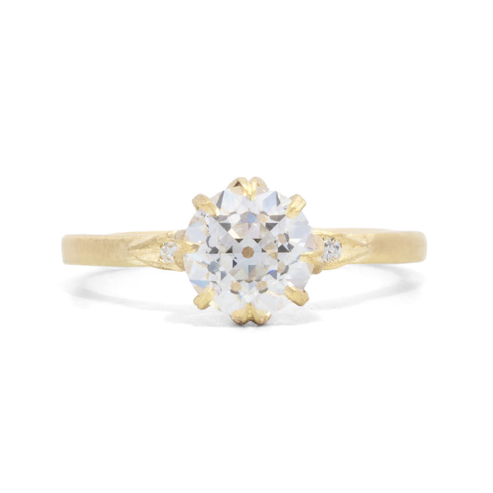 Lotus & Petal Diamond Ring