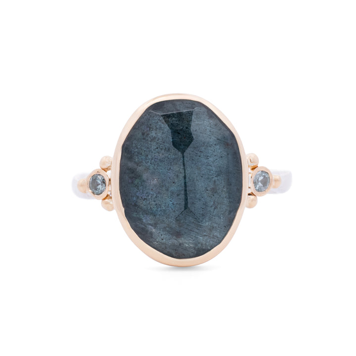 Moss Aquamarine Ring