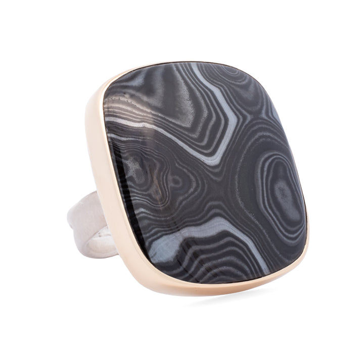 Psilomelane Ring