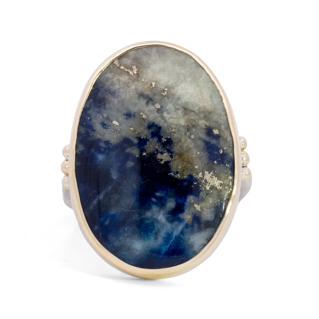 Oval Afghanite Ring