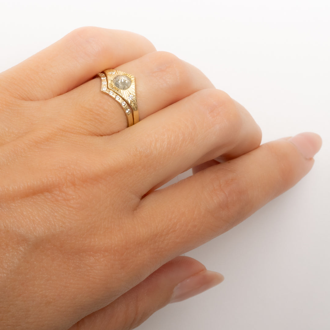 Diamond Meridian Ring