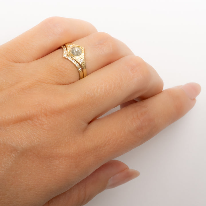 Diamond Meridian Ring