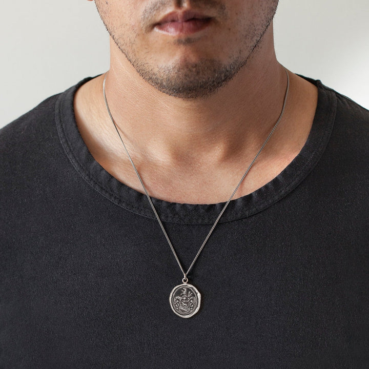 Heart of the Wolf Talisman Necklace