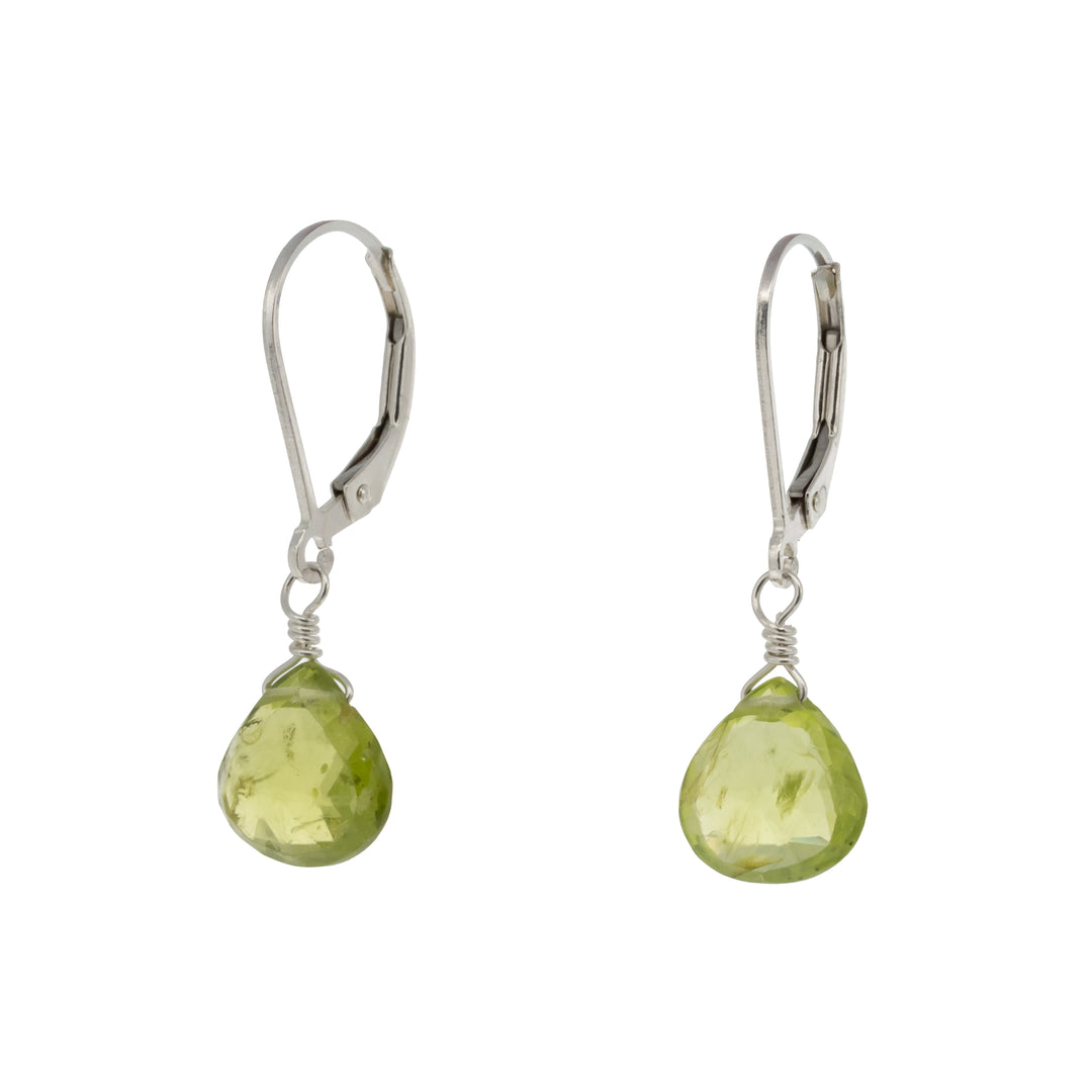 Peridot Drop Earrings