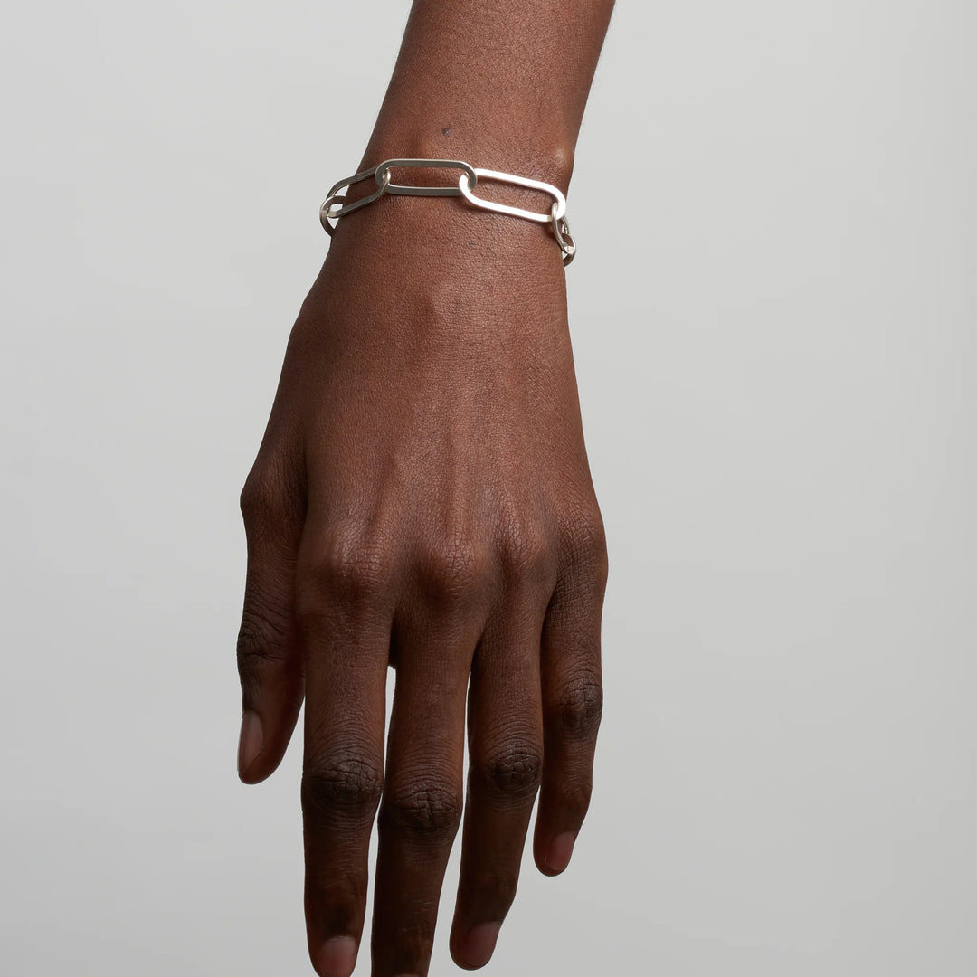 Missy Hammered Link Bracelet