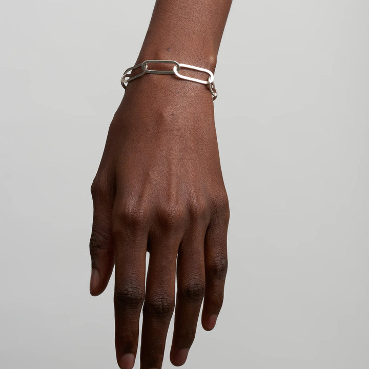 Missy Hammered Link Bracelet