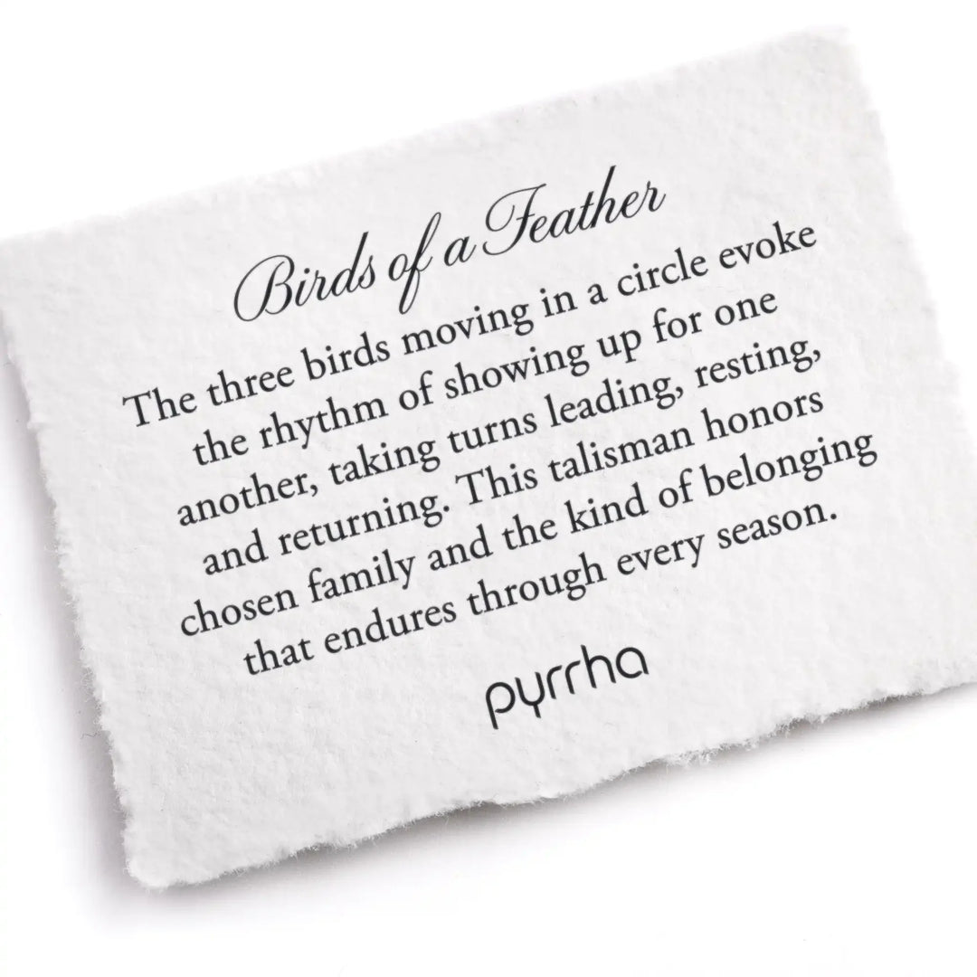 Birds of a Feather Signet Ring
