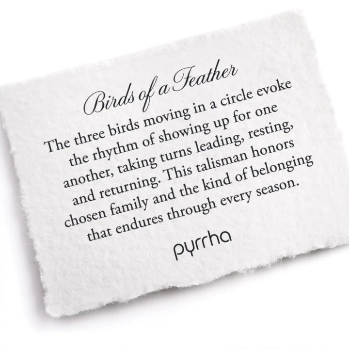 Birds of a Feather Signet Ring