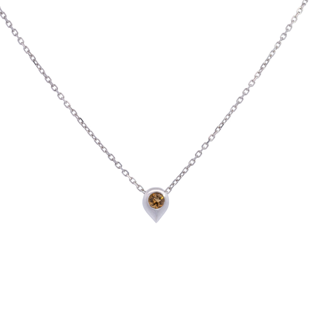 Birth Stone Teardrop Gemstone Bead