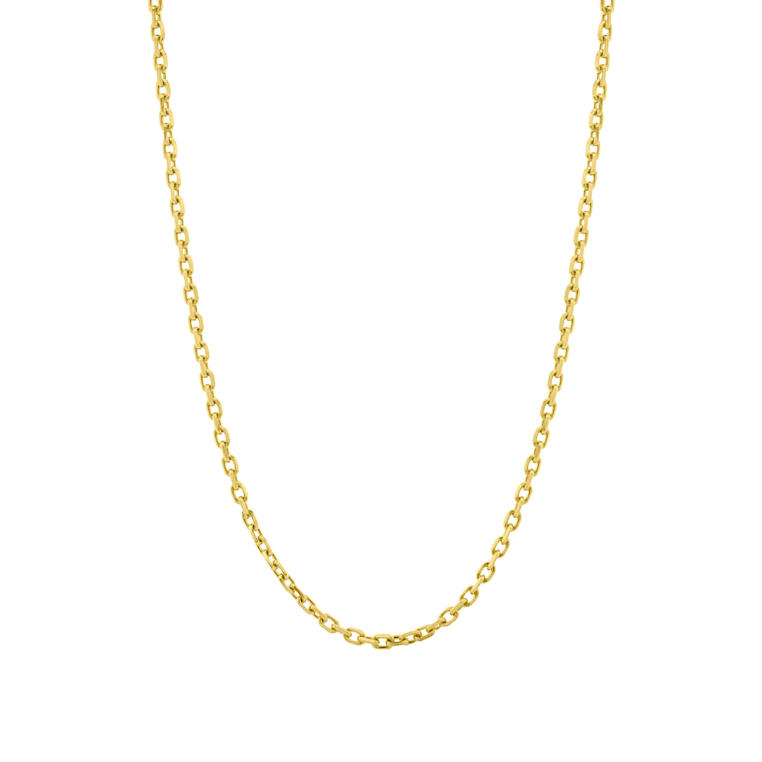 2mm Squared Oval Cable Chain