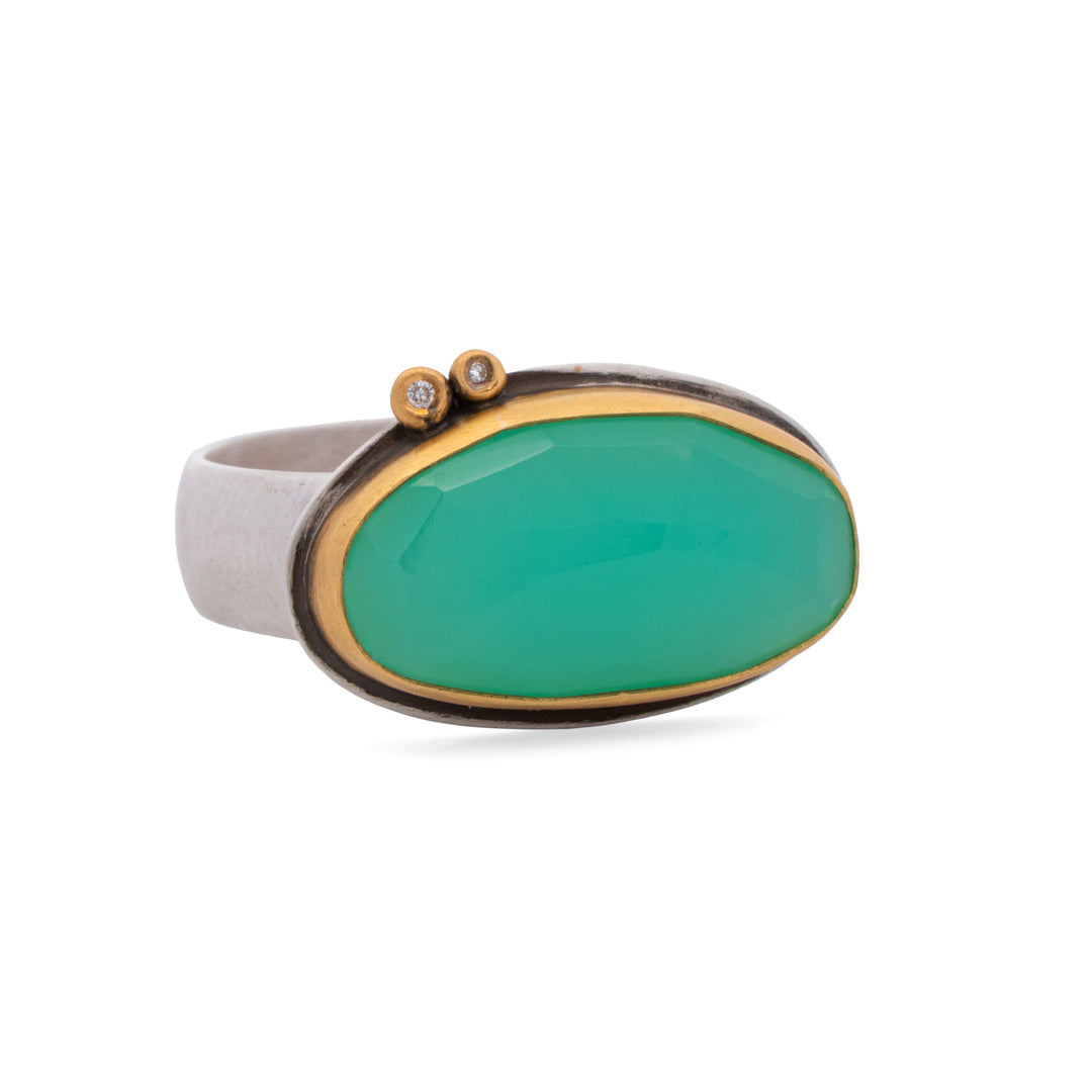 Chrysoprase Ring