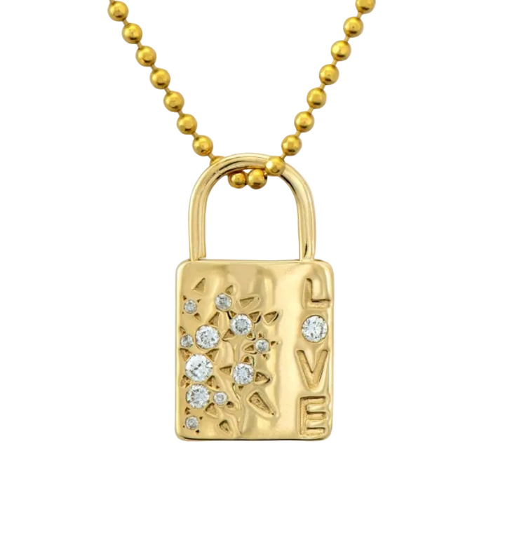 Medium Love Lock Pendant