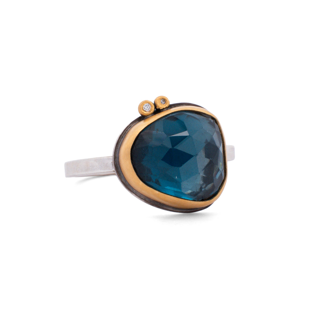 London Blue Topaz Ring