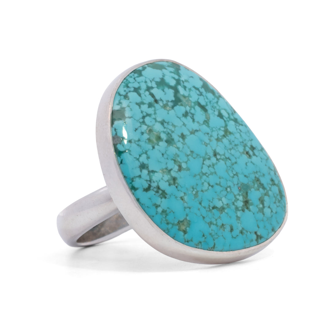 Asymmetrical Turquoise Ring