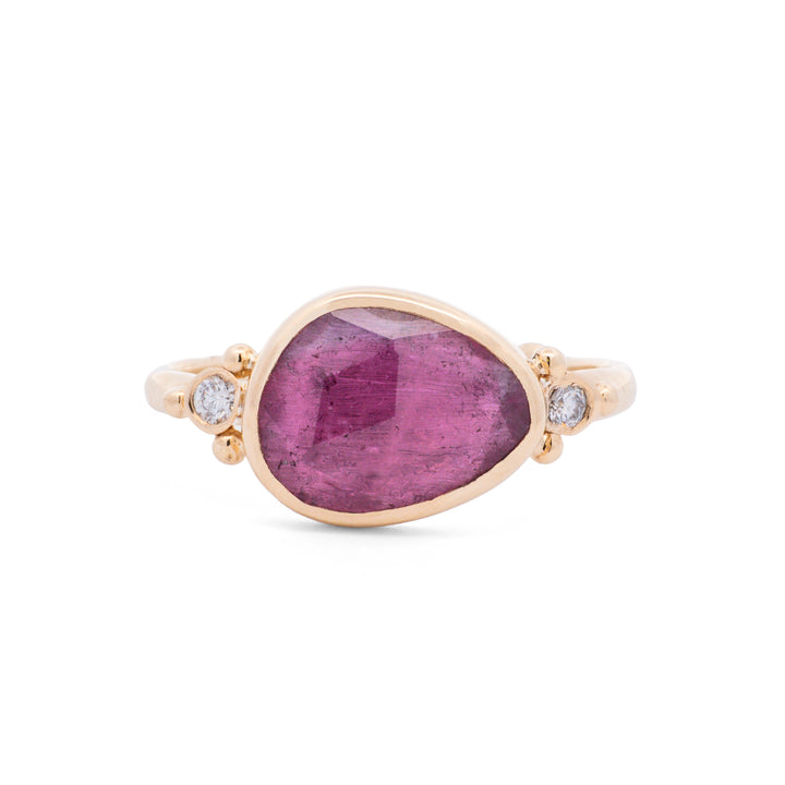 Pink Tourmaline Ring
