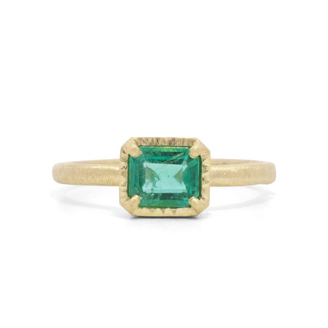 Zambian Emerald Ring