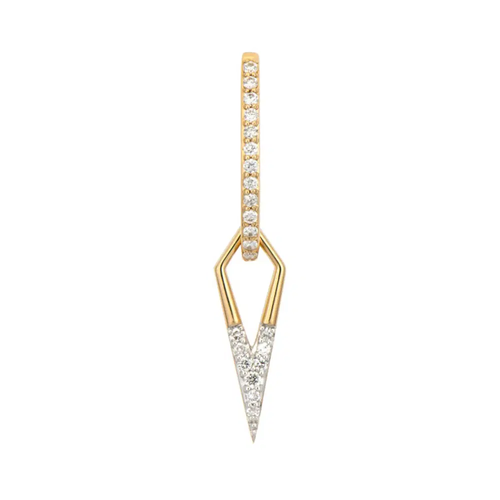 Classic Open Dagger Charm