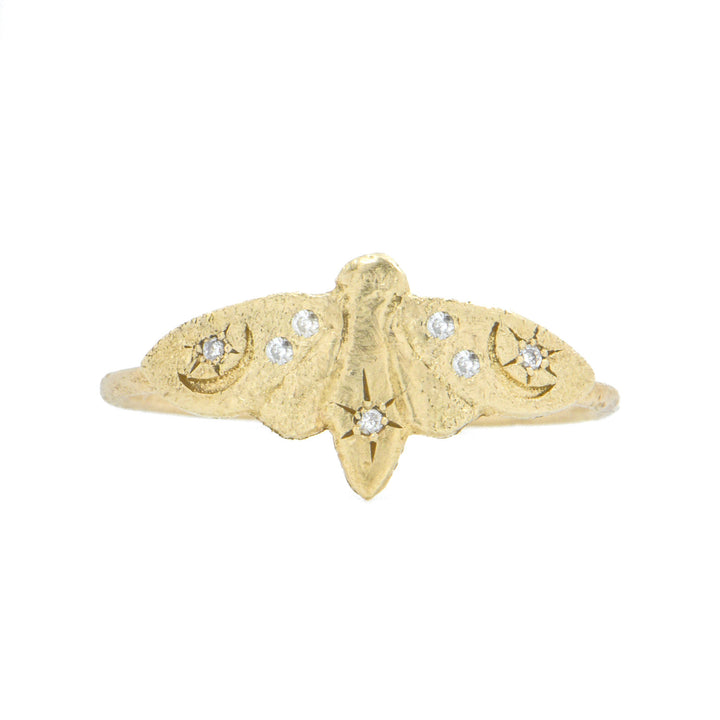 Lunar Moth Ring