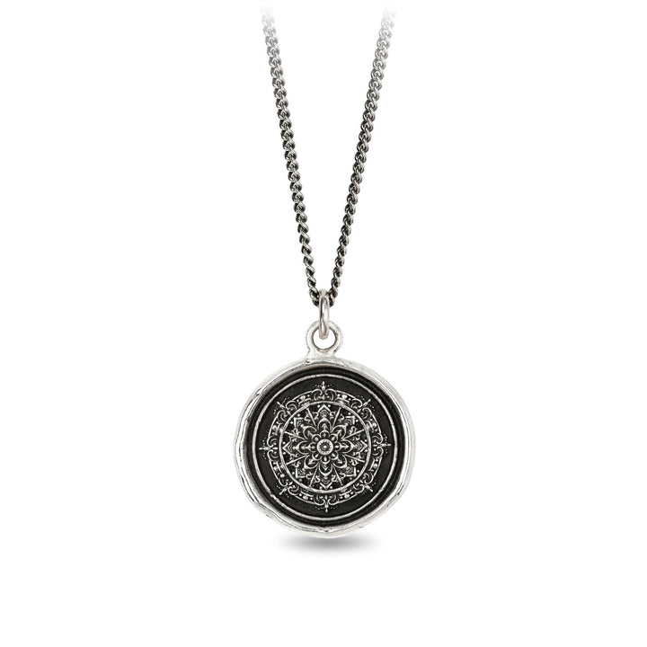 Pyrrha Mandala Talisman Necklace