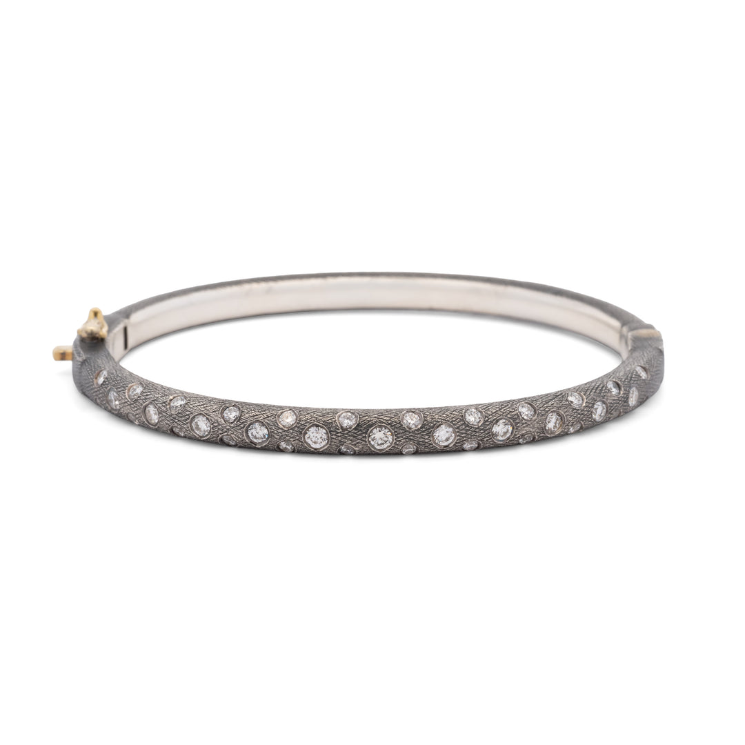 Trunk Show Gypsy 35 White Diamond 4 mm Bracelet