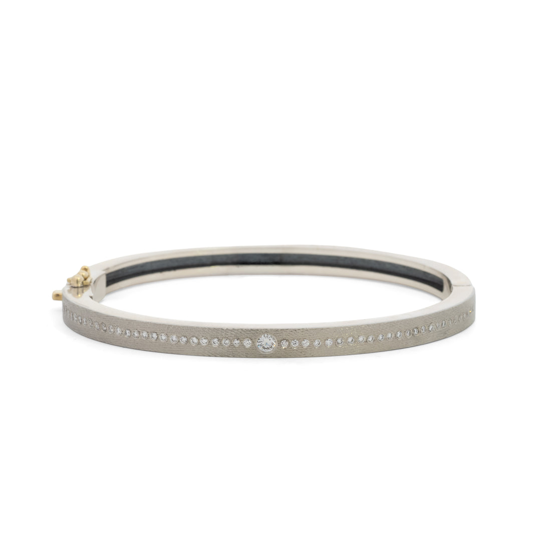 Trunk Show 4 mm Nori White Gold Diamond Bracelet