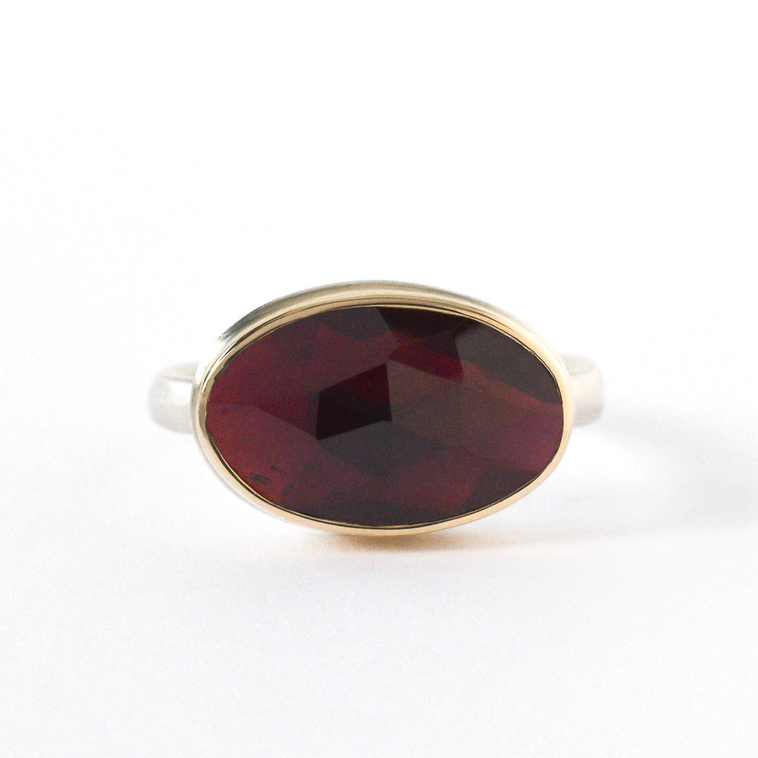 Rhodolite Garnet Ring