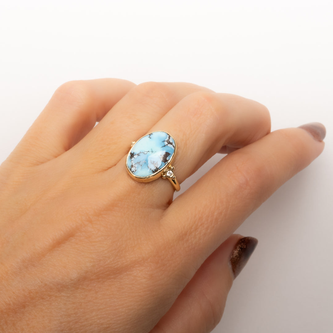 Golden Hills Turquoise & Diamond Ring