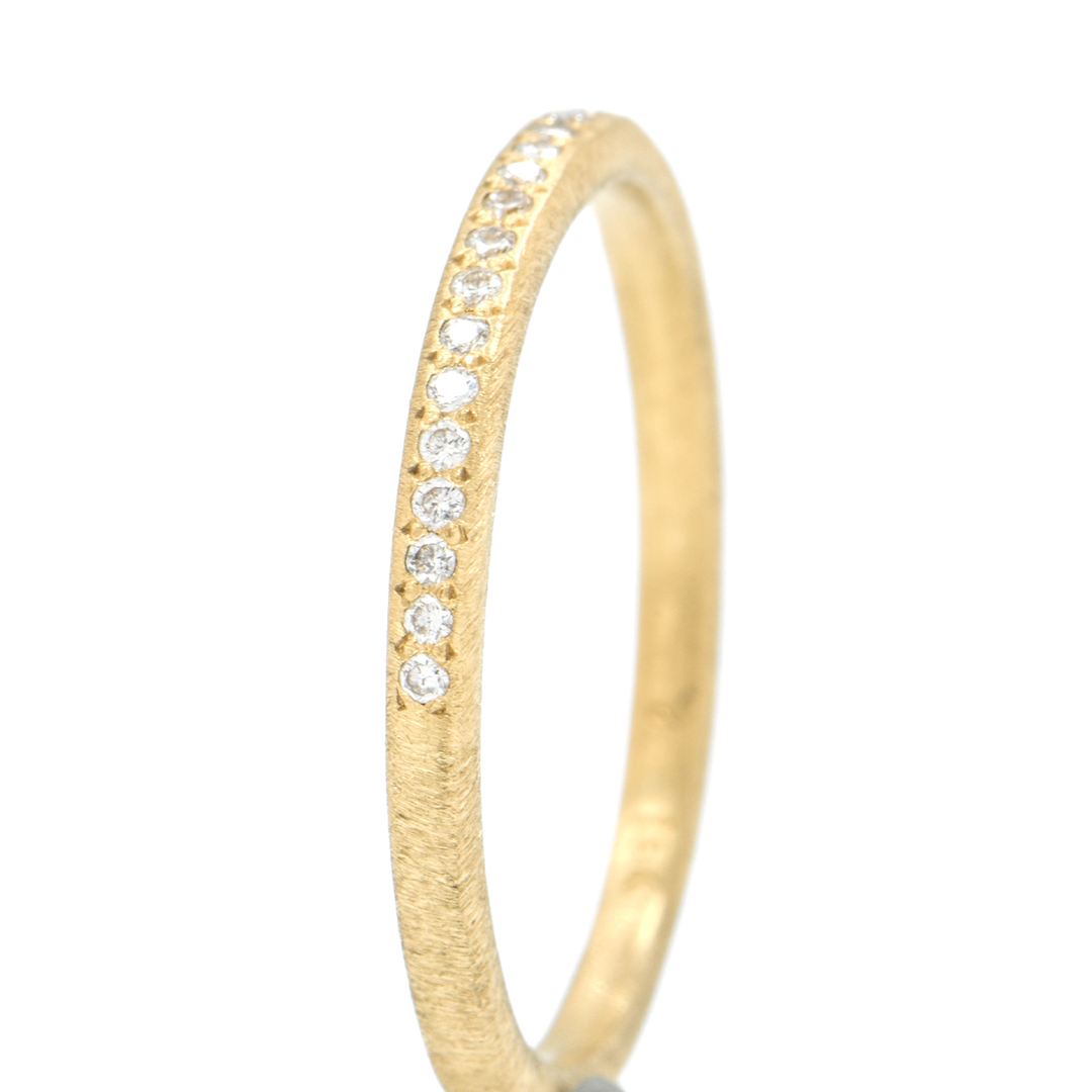 1.8mm Half Eternity Diamond Band