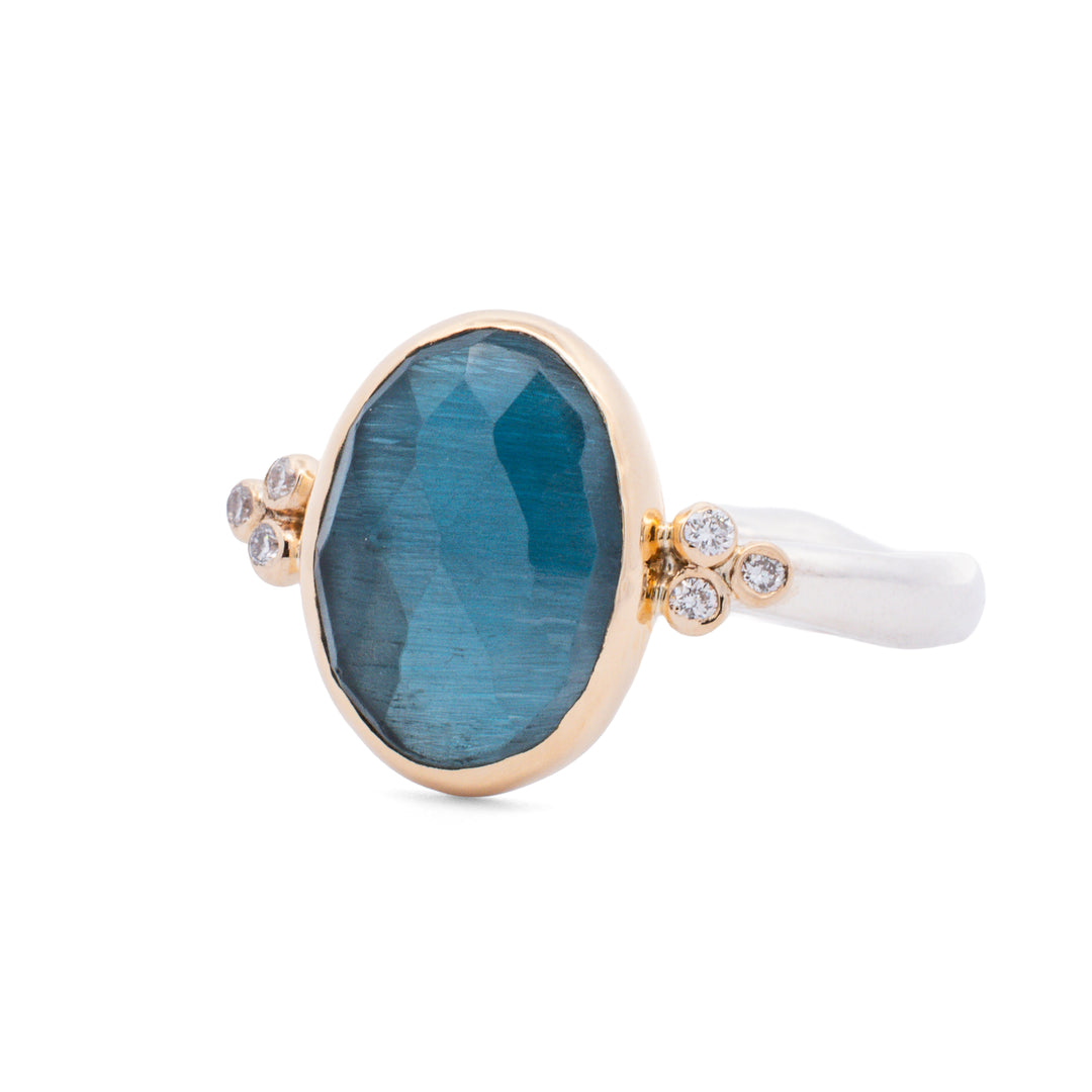 London Blue Topaz Ring