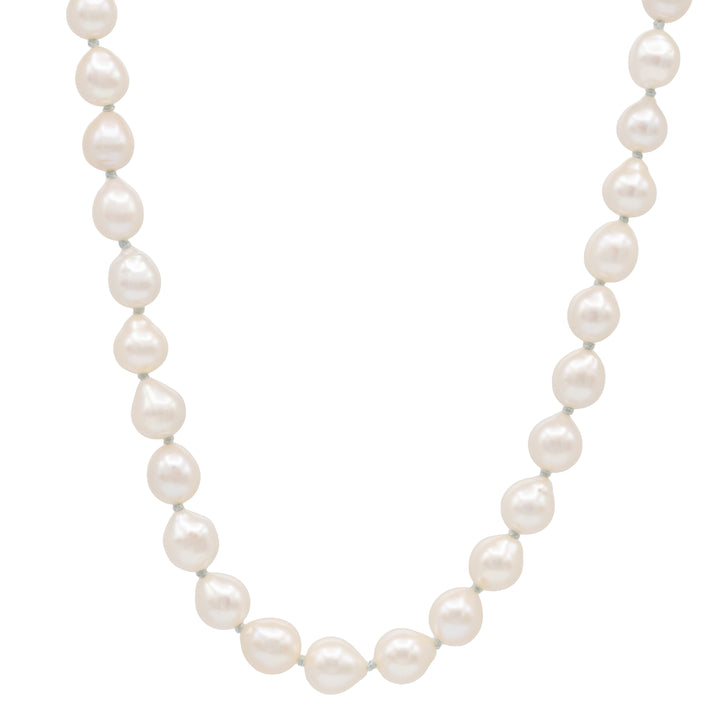 Baroque Pearl Toggle Necklace