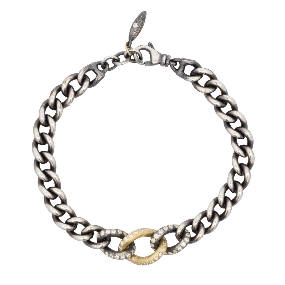 Curbed Link Bracelet
