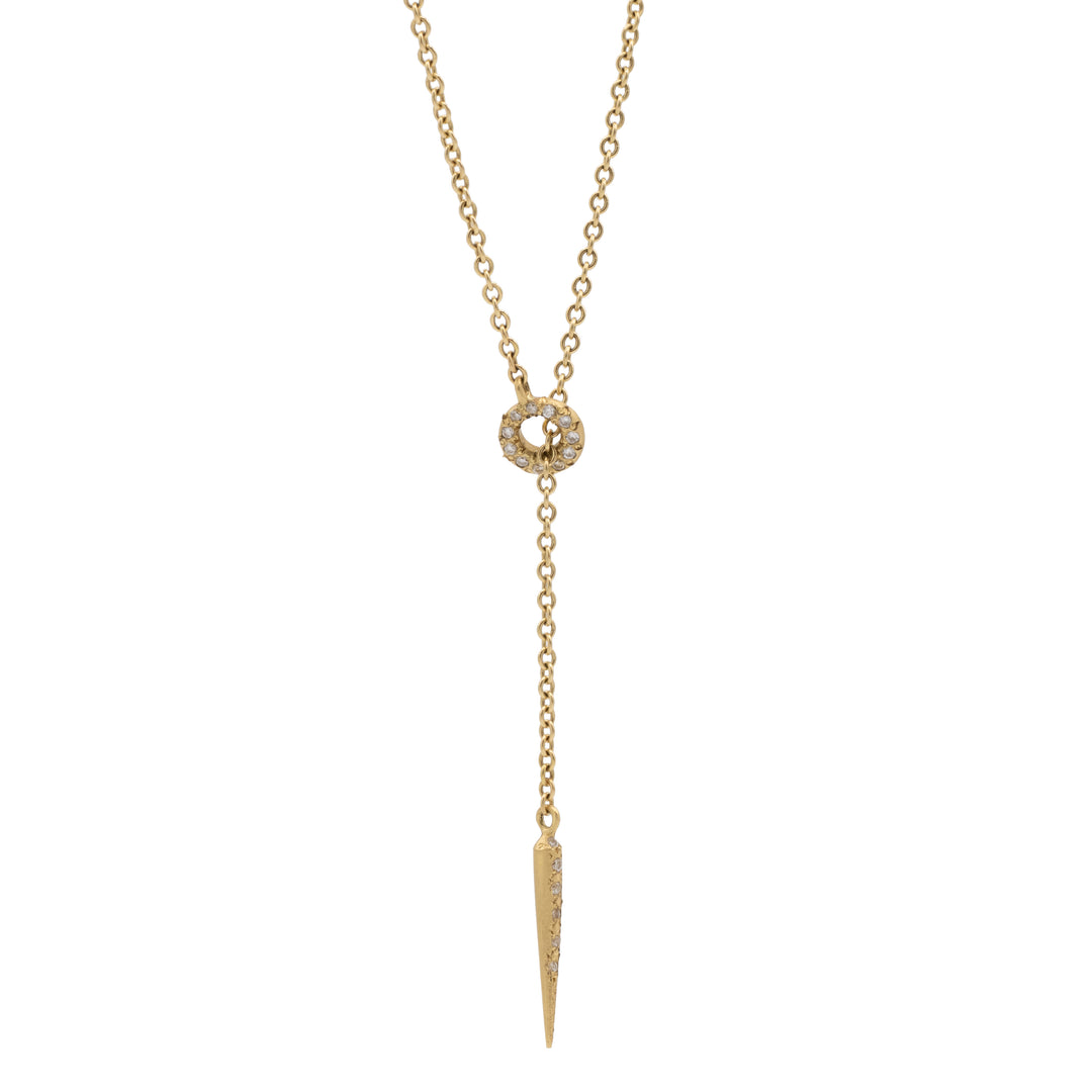 Lariat Diamond Necklace