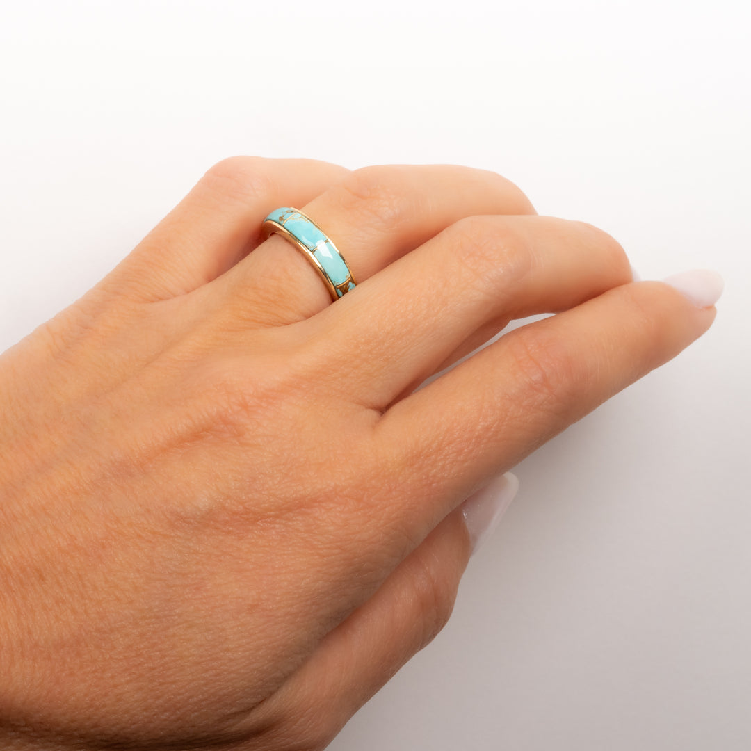 Turquoise Inlay Ring