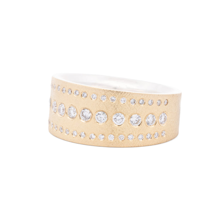 Trunk Show Adam 3 Extra Small Diamond Ring