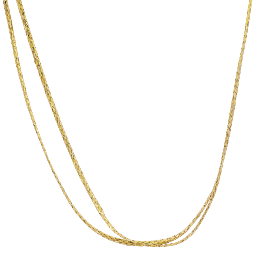 Double Gold Cord - 16"