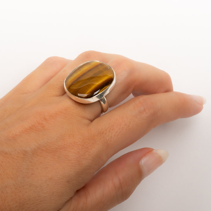 Tiger's Eye Ring