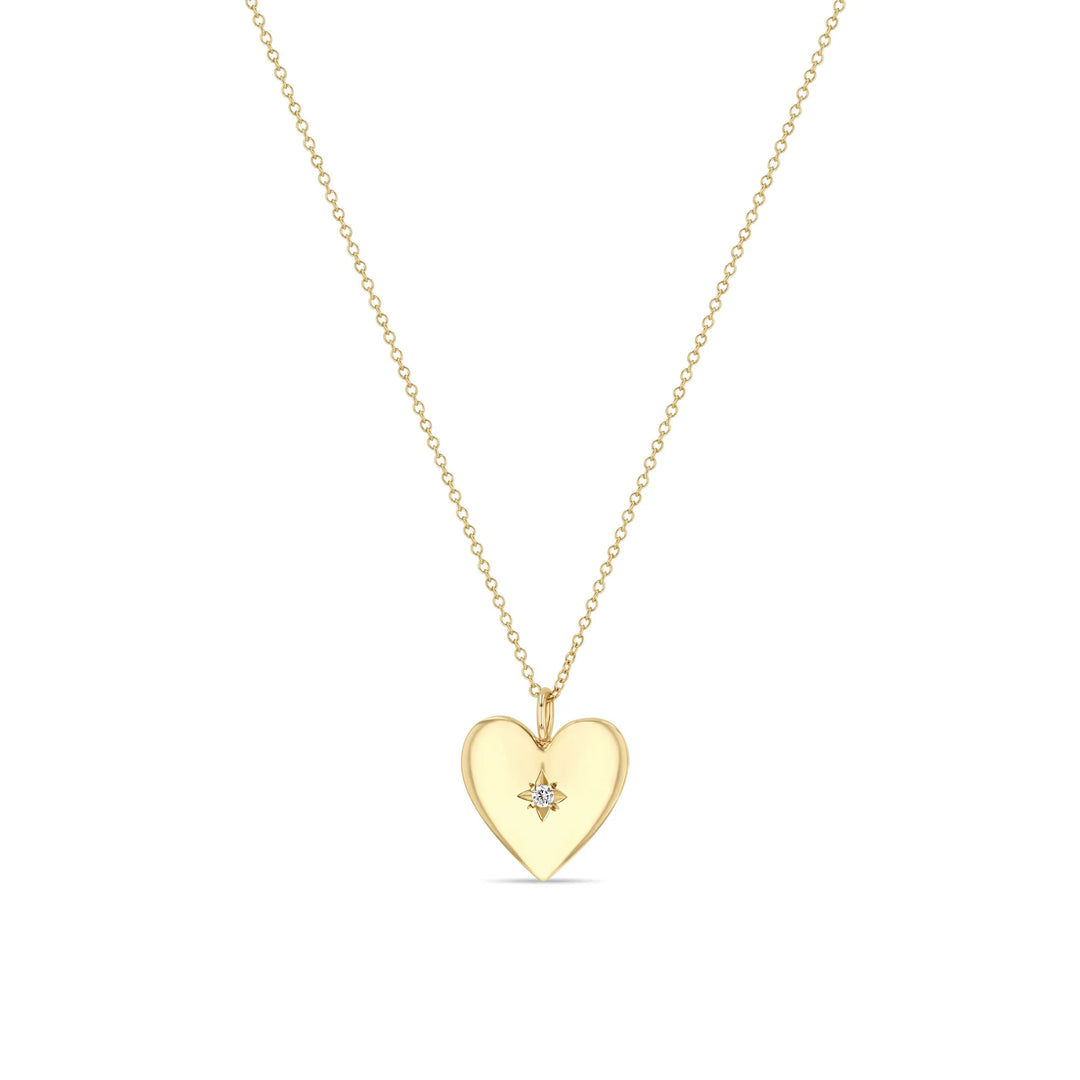 Diamond Aura Heart Necklace