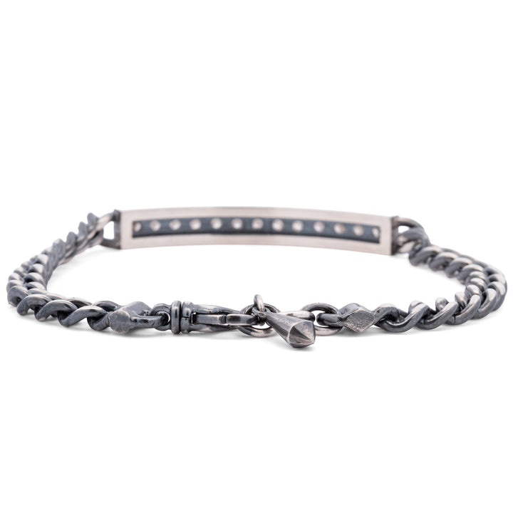 Diana ID Diamond Bar Bracelet