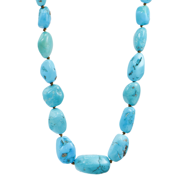 Sleeping Beauty Turquoise Strand Necklace