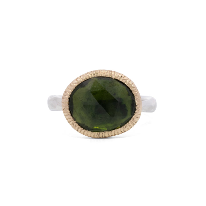 Green Tourmaline Ring