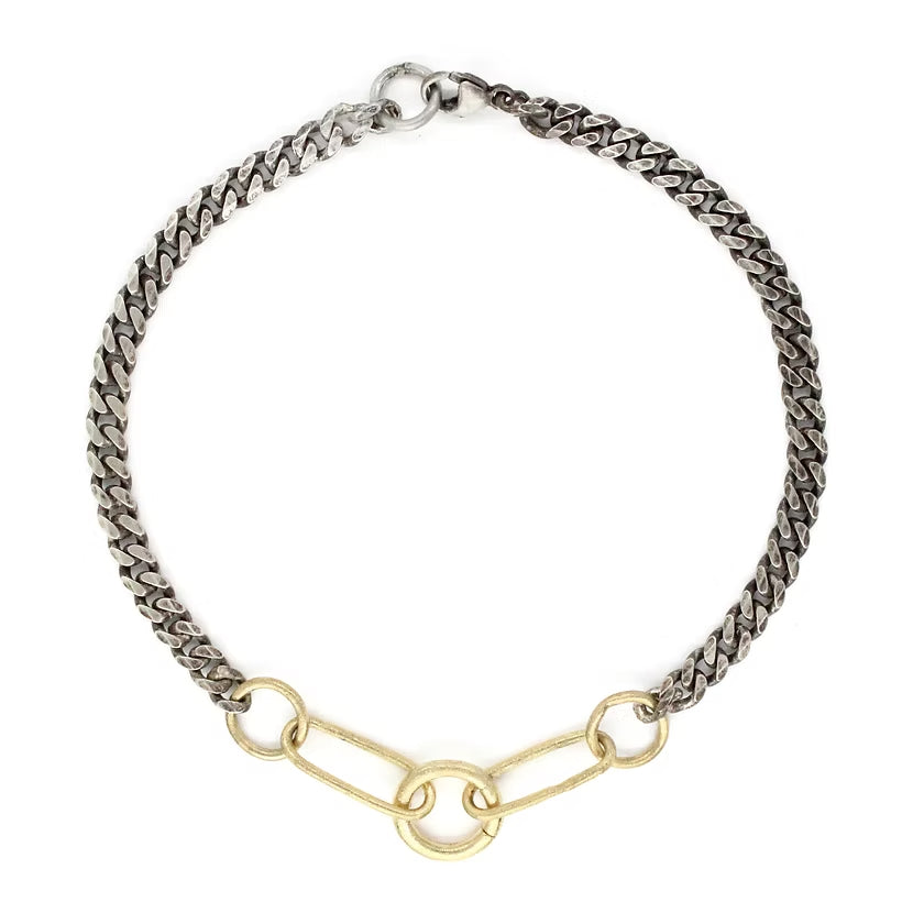 5 Link Charm Holder Bracelet