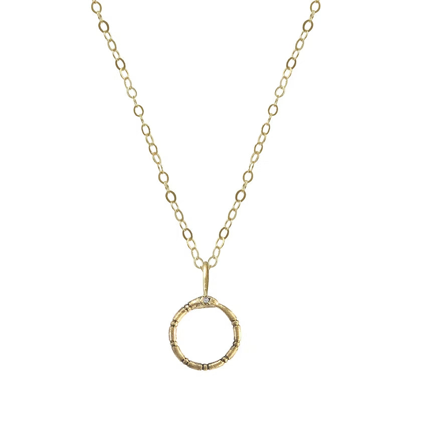 Small Amulet Ouroboros Charm