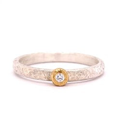 Diamond Bezel Ring